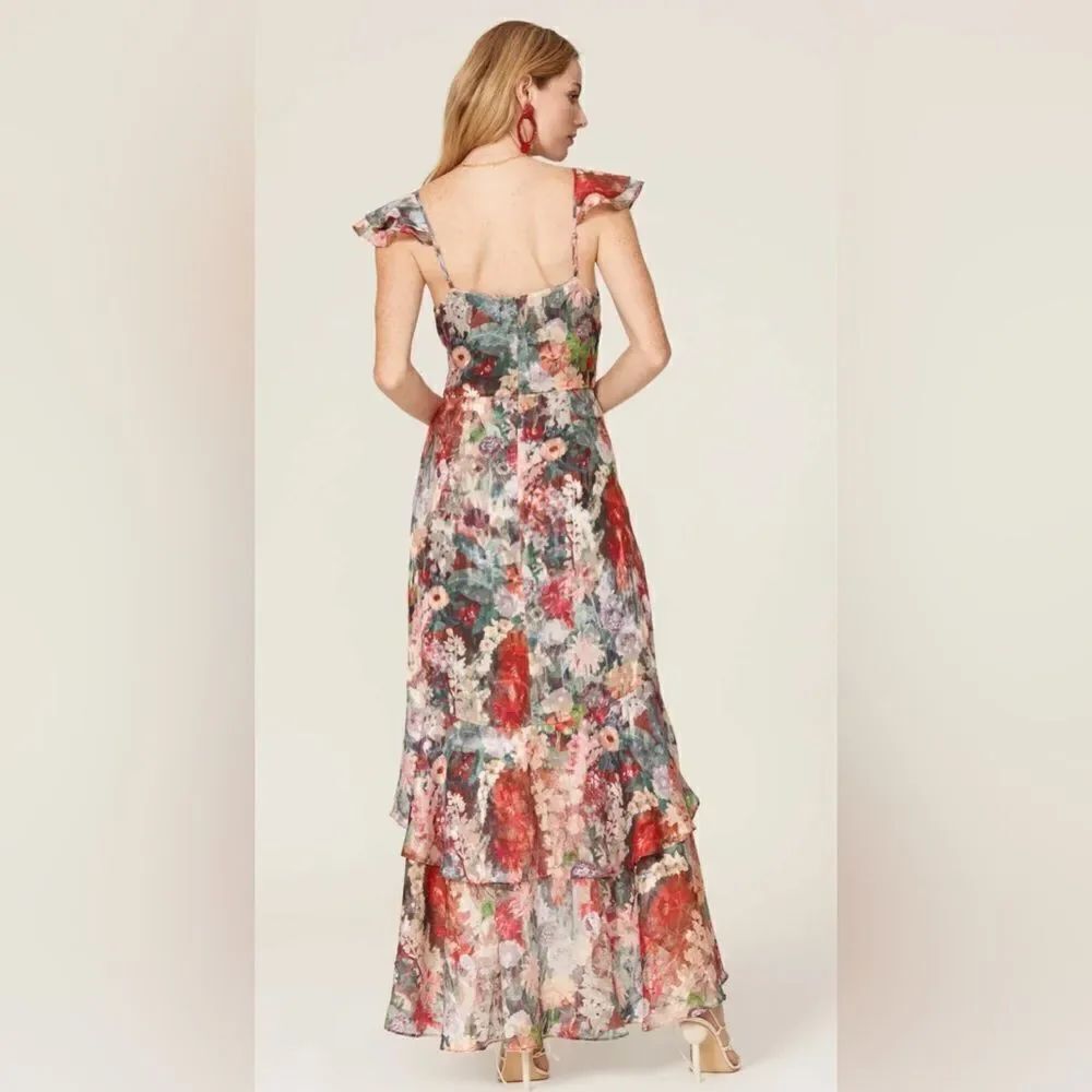 COPY - Hutch Coley Floral Dress Gown Size 6 - Picture 3 of 10